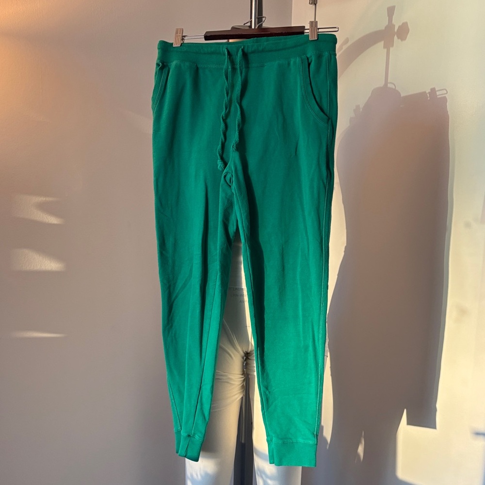 Fashion Nova Green Track Joggers